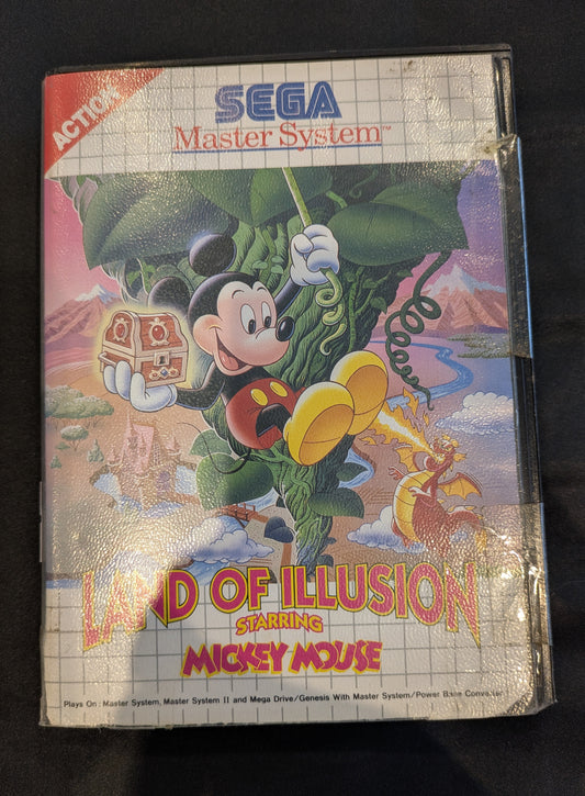 SEGA MEGA DRIVE GAME - LAND OF ILLUSION