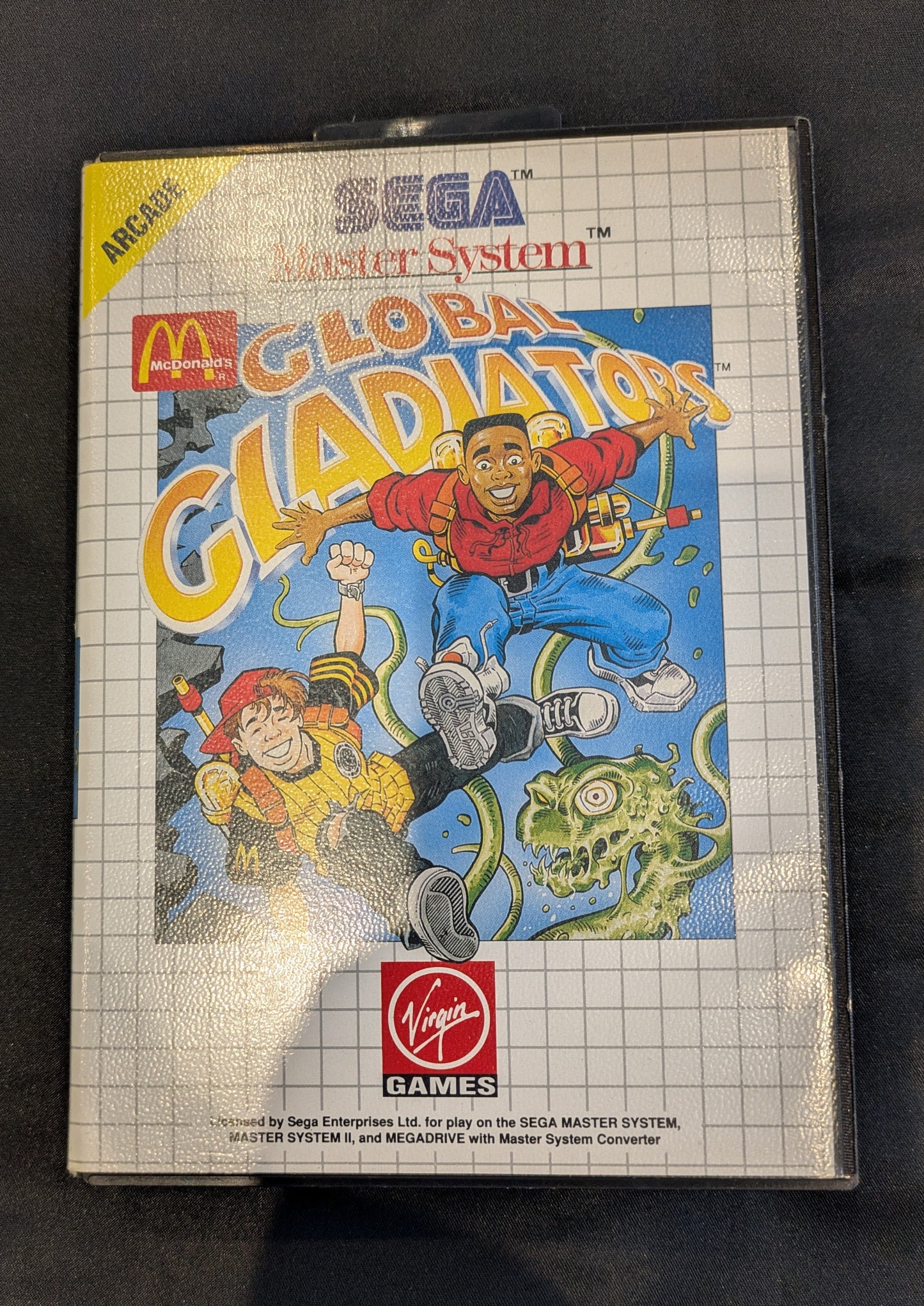 SEGA MEGA DRIVE GAME - GLOBAL GLADIATORS