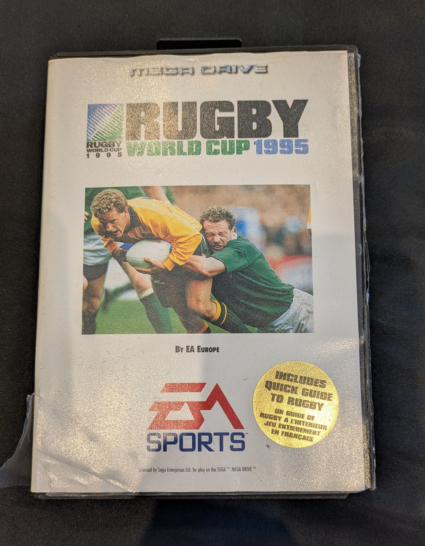 SEGA MEGA DRIVE GAME - RUGBY WORLD CUP 1995