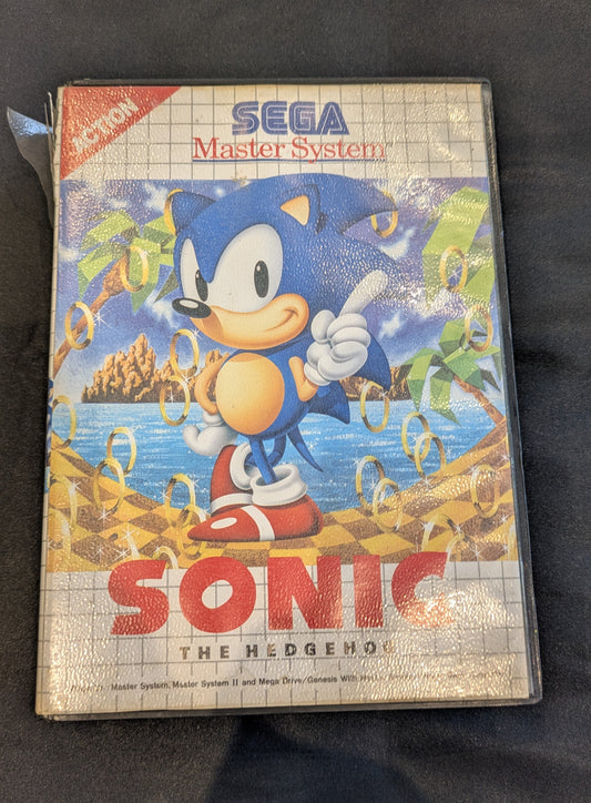 SEGA MEGA DRIVE GAME - SONIC THE HEDGEHOG