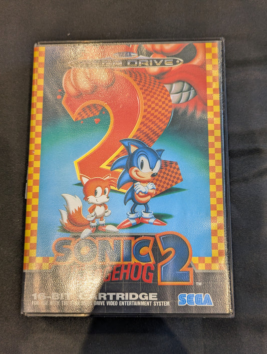 SEGA MEGA DRIVE GAME - SONIC THE HEDGEHOG 2