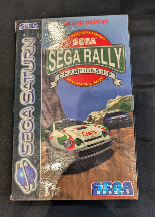 SEGA SATURN GAME - SEGA RALLY