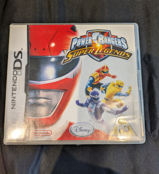 NINTENDO DS GAME - POWER RANGERS : SUPER LEGENDS