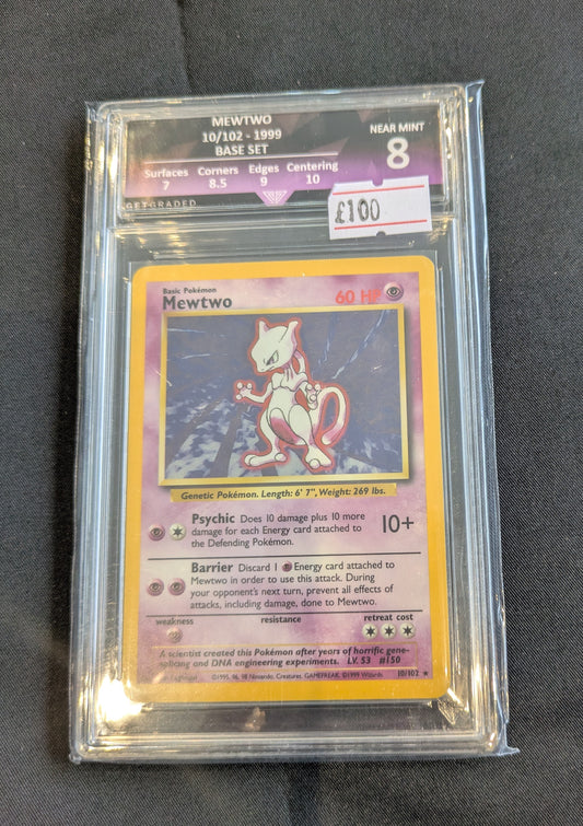 MEWTWO 010/102 GET GRADED 8