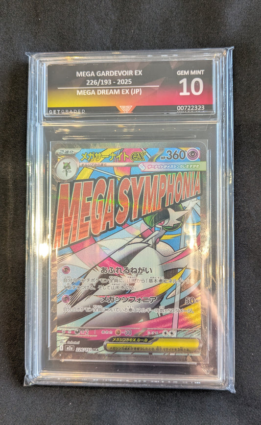 MEGA GARDEVOIR EX 226/193 GET GRADED 10