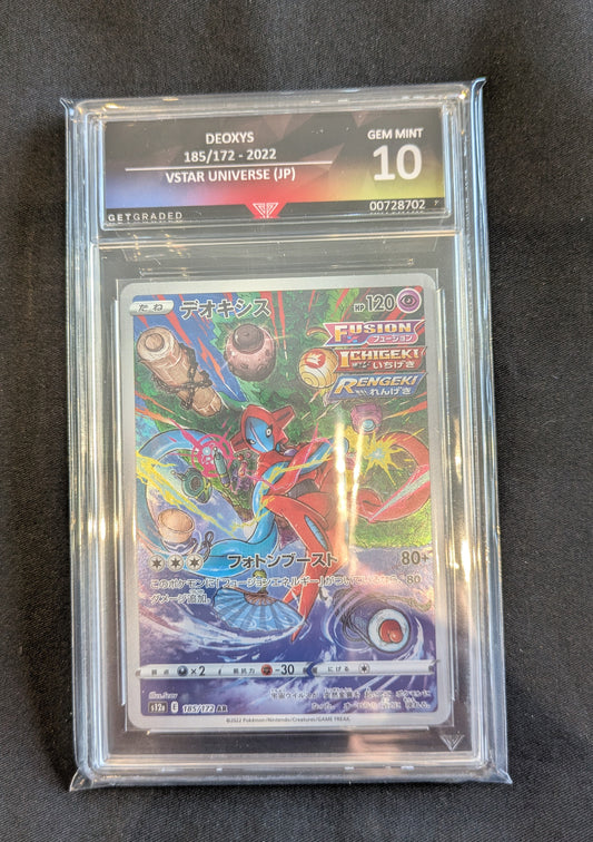DEOXYS 185/172 GET GRADED 10