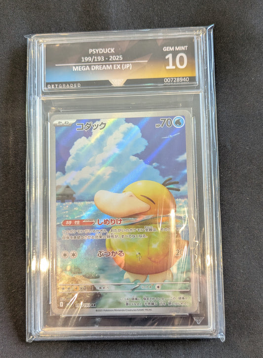 PSYDUCK 199/193 GET GRADED 10