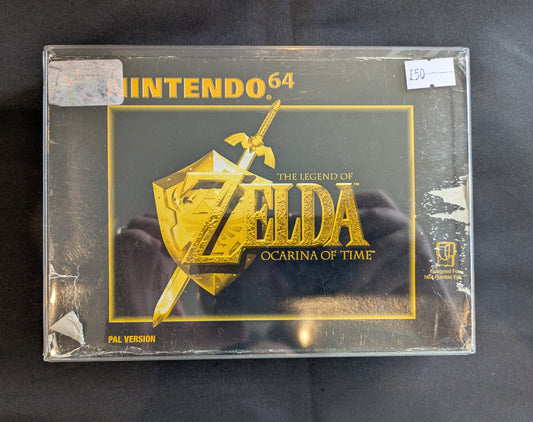 NINTENDO 64 GAME ZELDA OCARINA OF TIME STILL BOXED