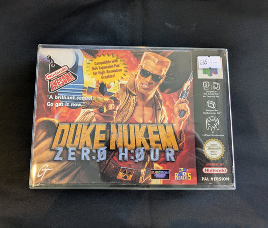NINTENDO 64 GAME DUKE NUKEM STILL BOXED