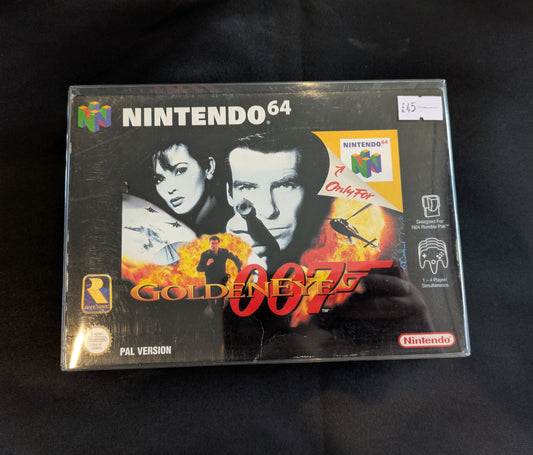 NINTENDO 64 GAME 007 GOLDEN EYE STILL BOXED