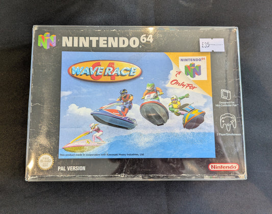 NINTENDO 64 GAME WAVE RACE STILL BOXED