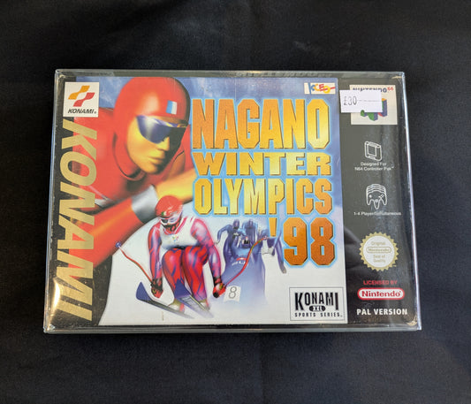 NINTENDO 64 GAME NAGANO WINTER OLYMPICS 98 STILL BOXED