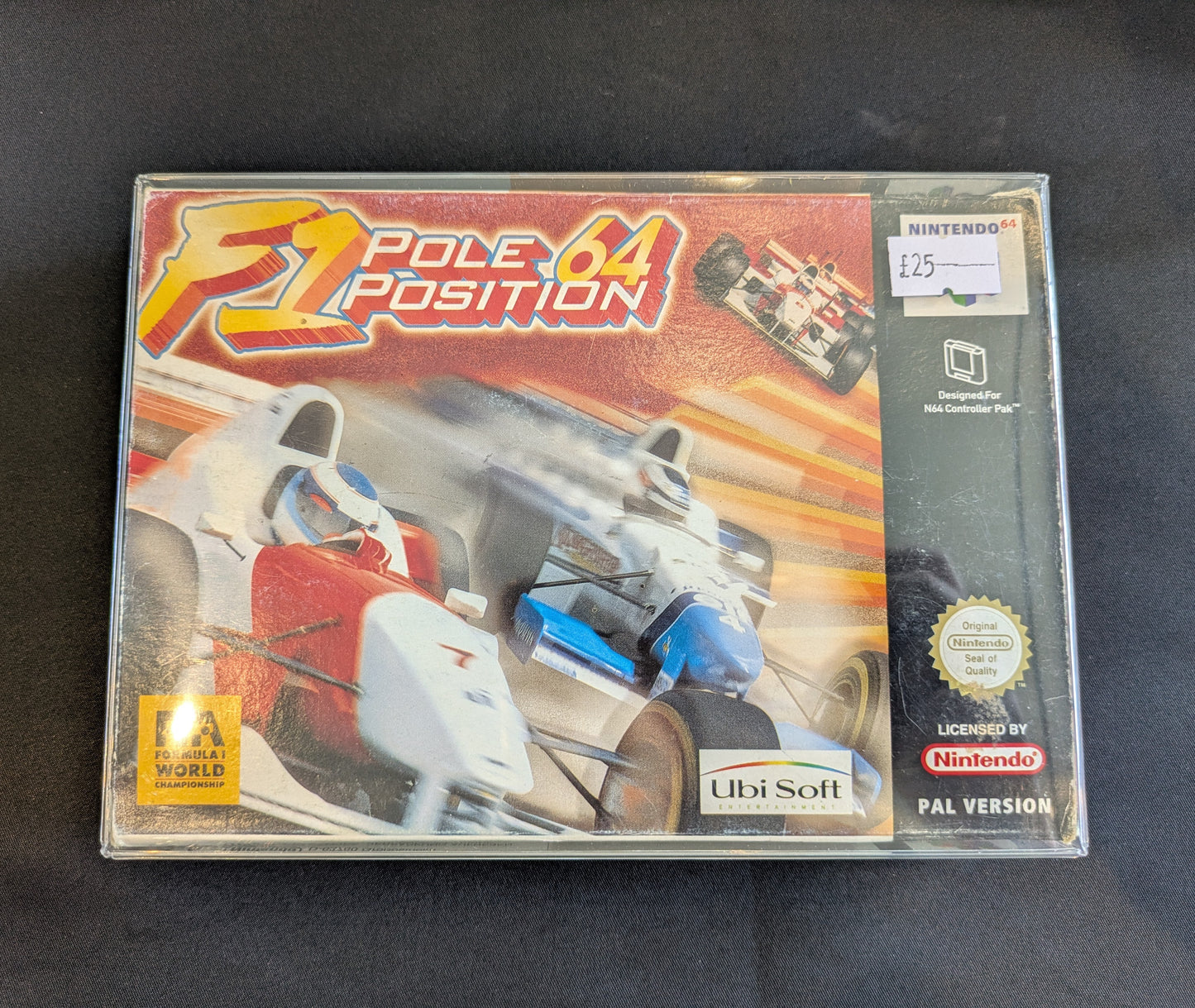 NINTENDO 64 GAME F1 POLE POSITION STILL BOXED
