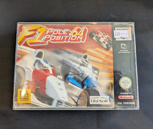 NINTENDO 64 GAME F1 POLE POSITION STILL BOXED
