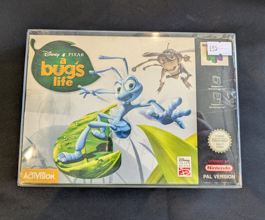 NINTENDO 64 A BUGS LIFE GAME STILL BOXED
