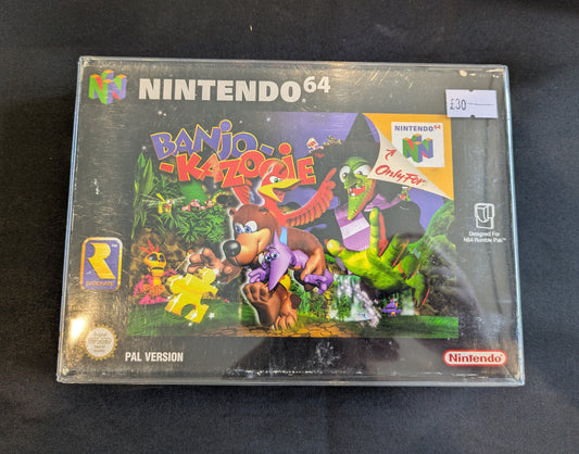 NINTENDO 64 GAME BANJO KAZOOI STILL BOXED