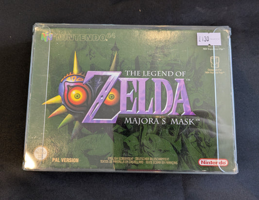 NINTENDO 64 GAME ZELDA - MAJORAS MASK STILL BOXED