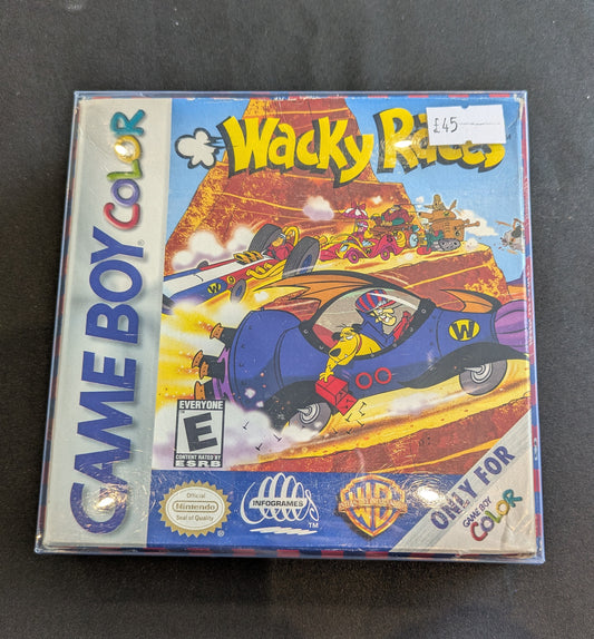 GAME BOY COLOR GAME WHACKY RACES BOXED