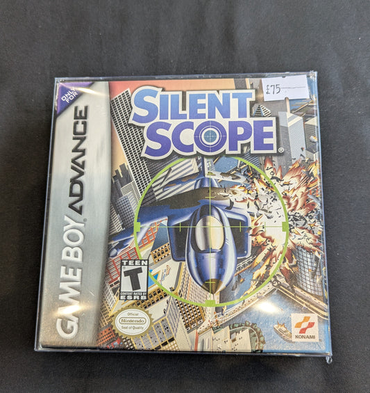 GAME BOY ADVANCE GAME SILENT SCOPE BOXED