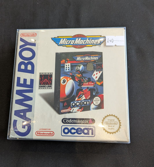 GAME BOY GAME MICRO MACHINES BOXED