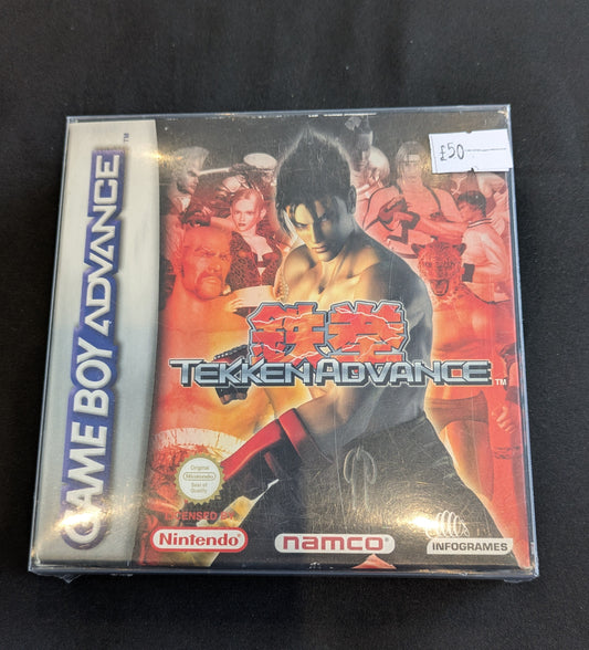 GAME BOY ADVANCE GAME TEKKEN ADVANCE BOXED
