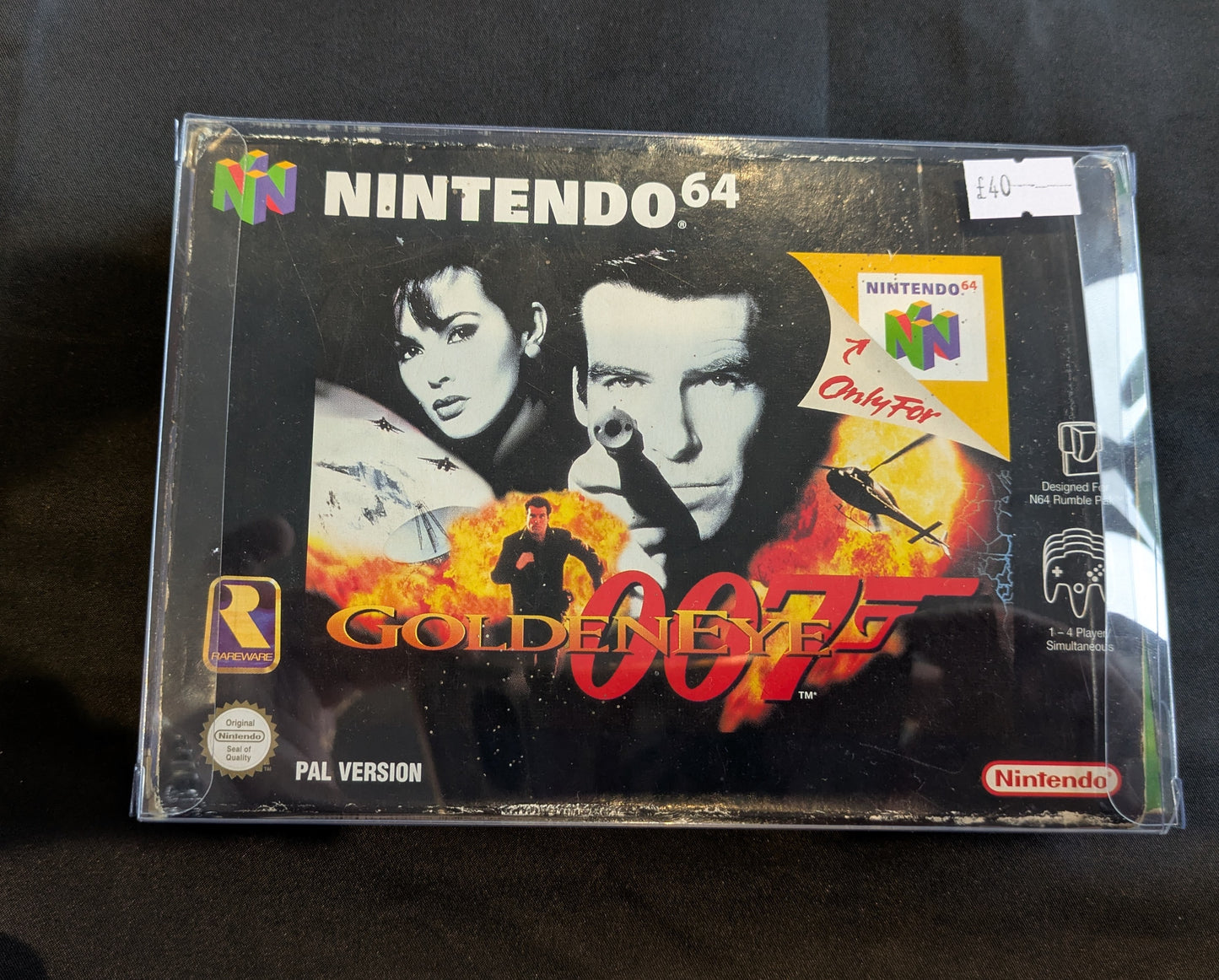 NINTENDO 64 GAME 007 GOLDEN EYE BOXED