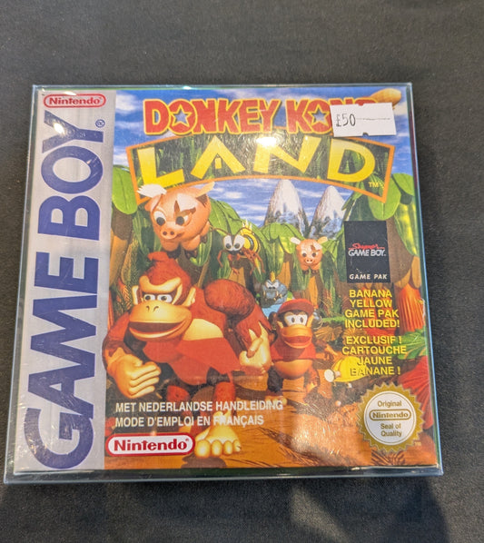 GAME BOY GAME DONKEY KONG LAND BOXED