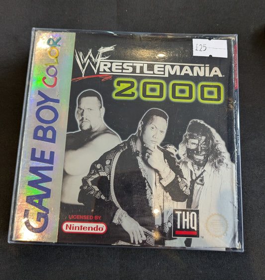 GAME BOY COLOR WRESTLEMANIA 2000 BOXED