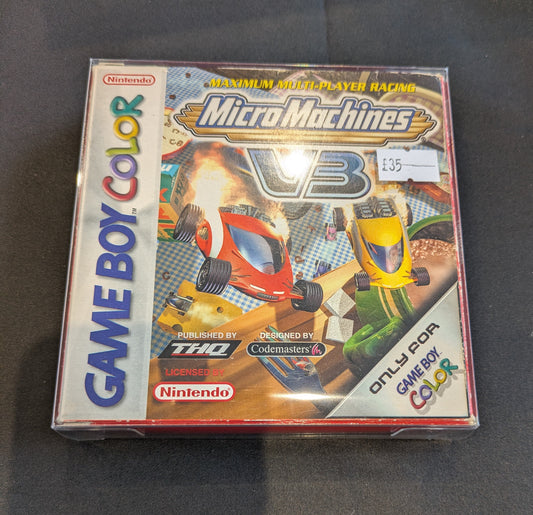 GAME BOY GAME MICRO MACHINES V3 BOXED