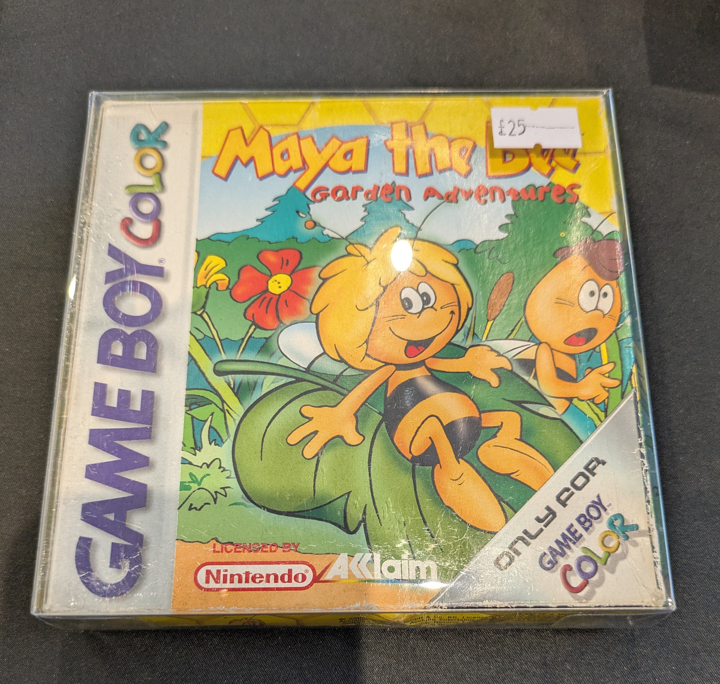 GAME BOY COLOR GAME MAYA THE BEE GARDEN ADVENTURES BOXED