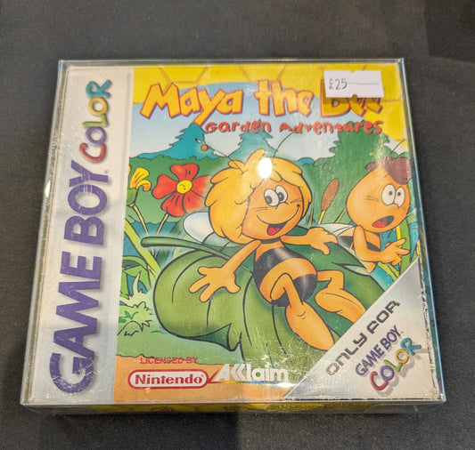 GAME BOY COLOR GAME MAYA THE BEE GARDEN ADVENTURES BOXED