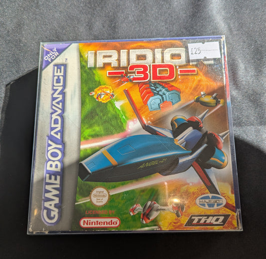 GAME BOY ADVANCE GAME IRIDION 3D BOXED
