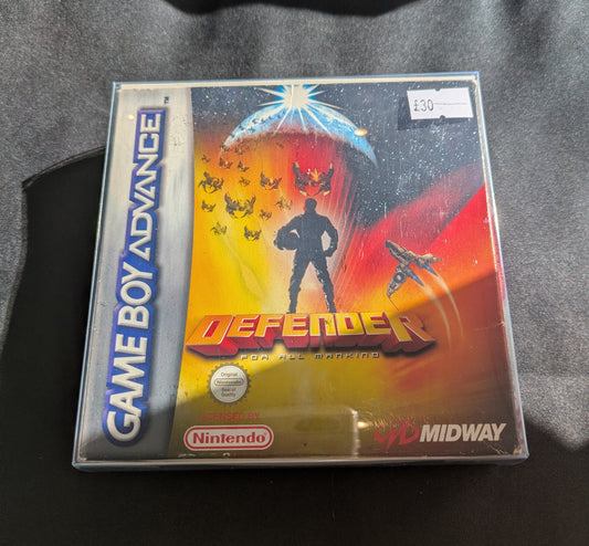 GAME BOY ADVANCE GAME DEFENDER BOXED