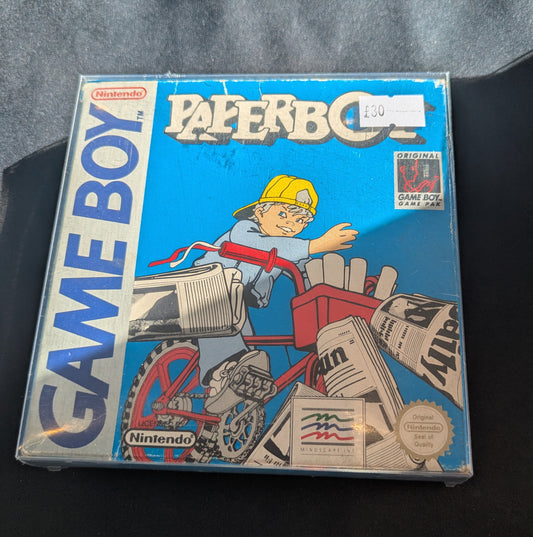 GAME BOY GAME PAPERBOY BOXED
