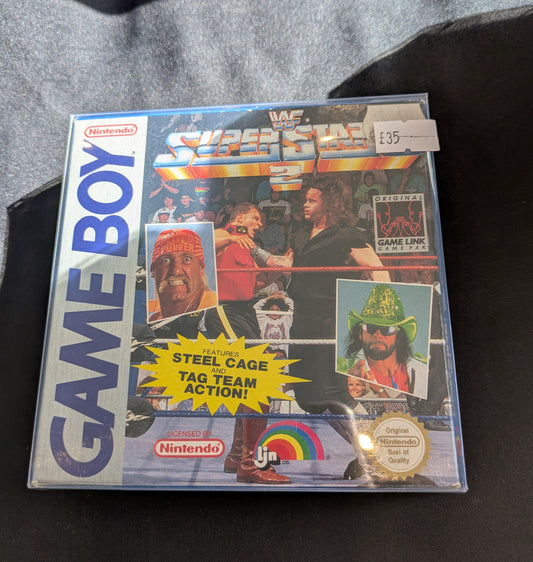 GAME BOY GAME WF SUPER STARS 2 BOXED