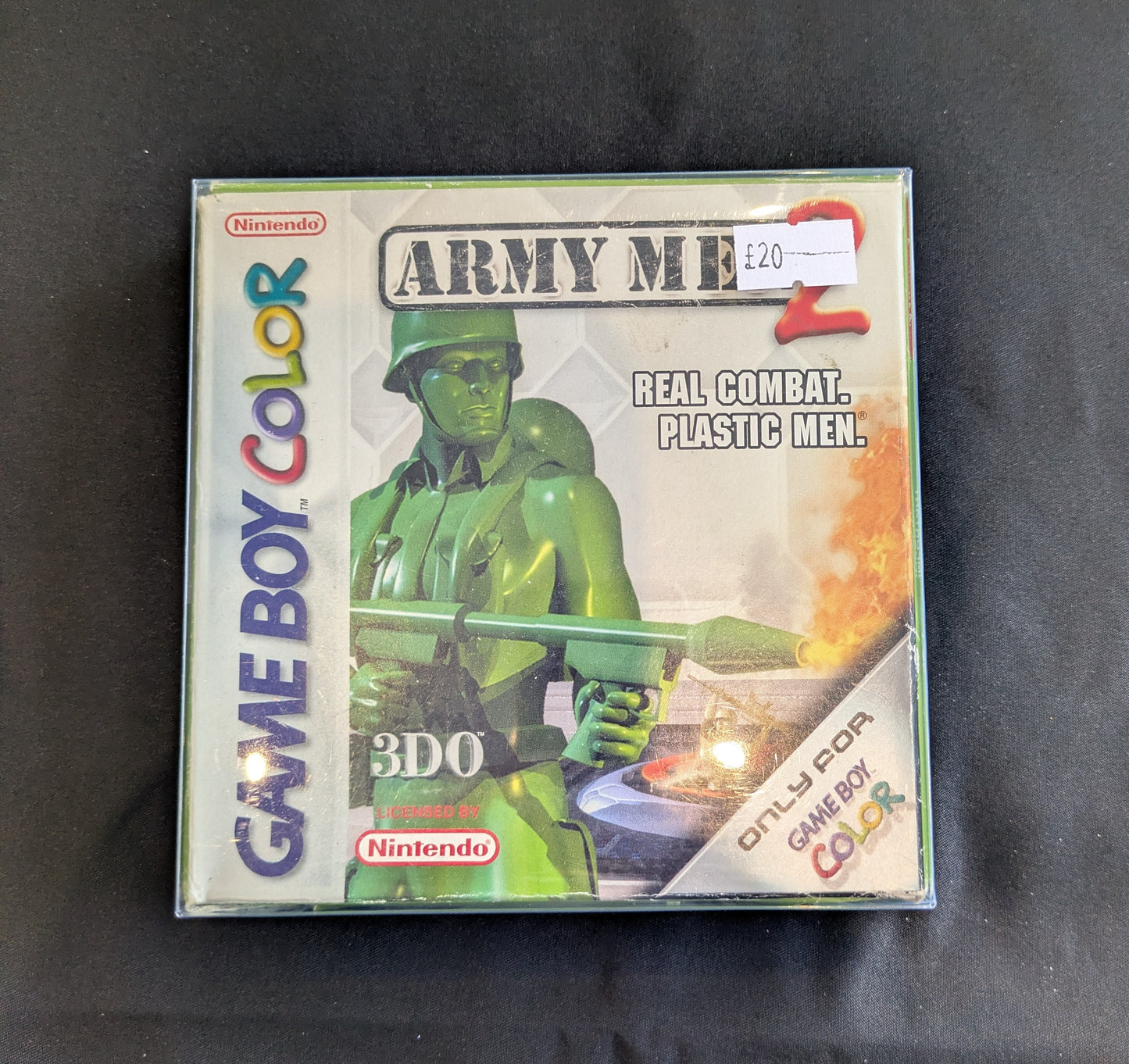 GAME BOY COLOR GAME ARMY MEN 2 BOXED