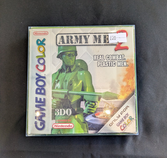 GAME BOY COLOR GAME ARMY MEN 2 BOXED