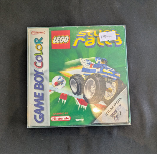 GAME BOY COLOR GAME LEGO STUNT RALLY BOXED