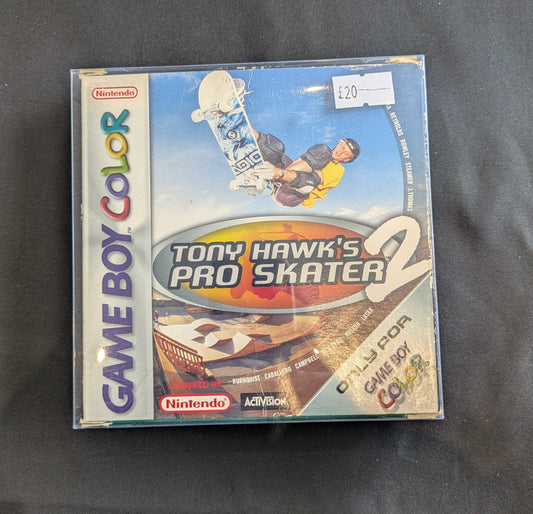 GAME BOY COLOR GAME TONY HAWKES PRO SKATER 2 BOXED