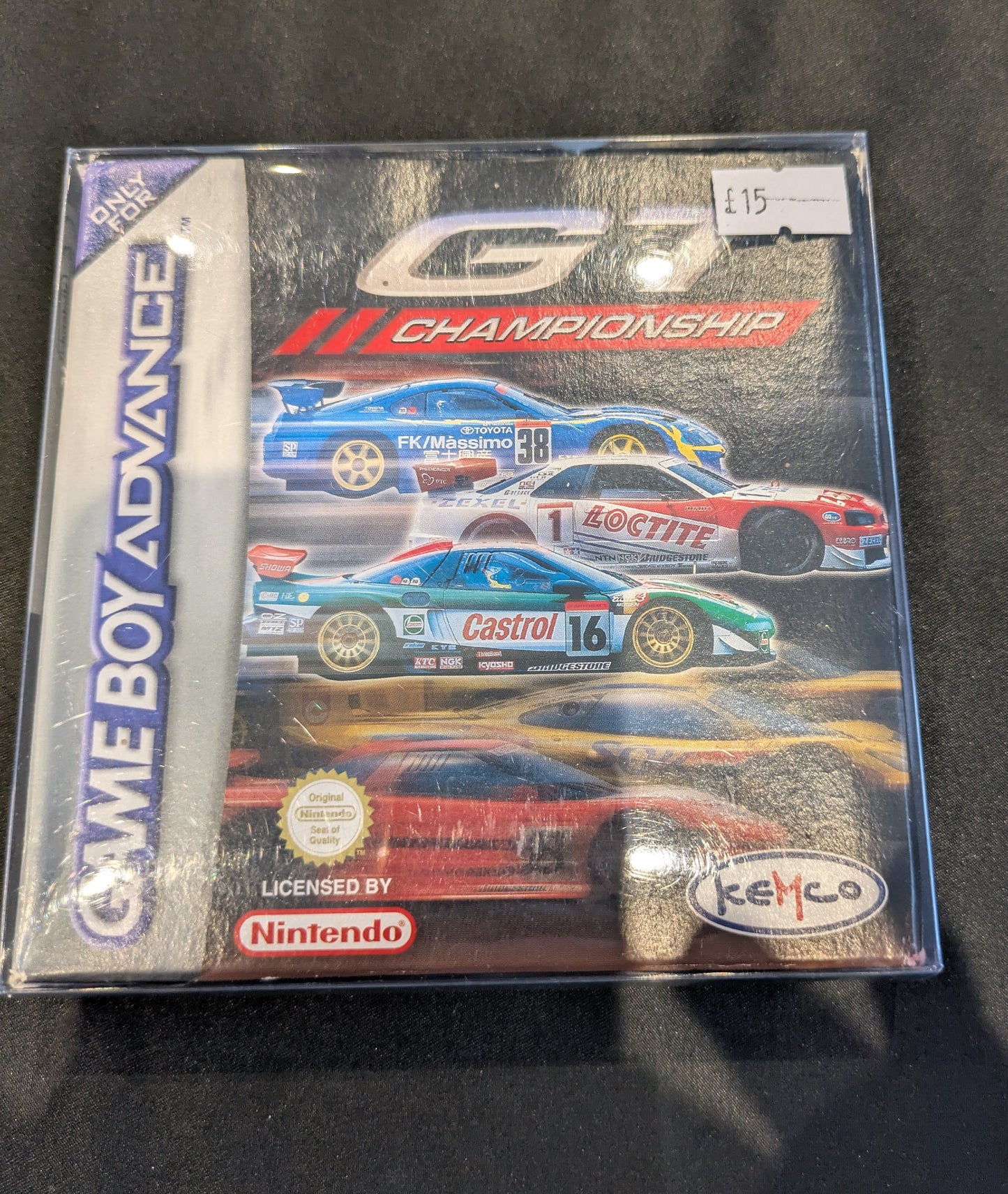 GAME BOY ADVANCE GAME GT CHAMPIONSHIPS BOXED
