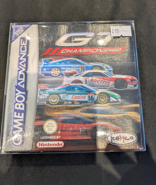 GAME BOY ADVANCE GAME GT CHAMPIONSHIPS BOXED