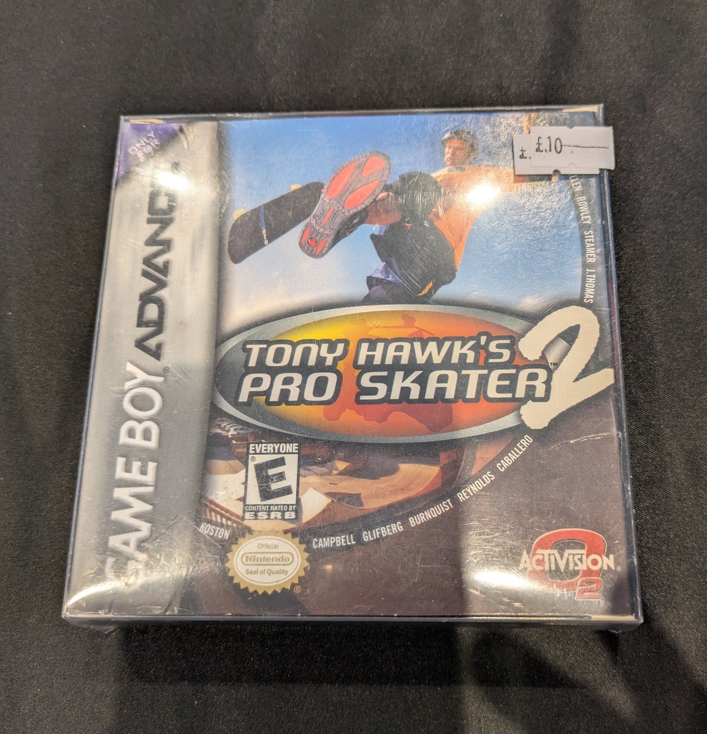 GAME BOY ADVANCE GAME TONY HAWKS PRO SKATER 2 BOXED