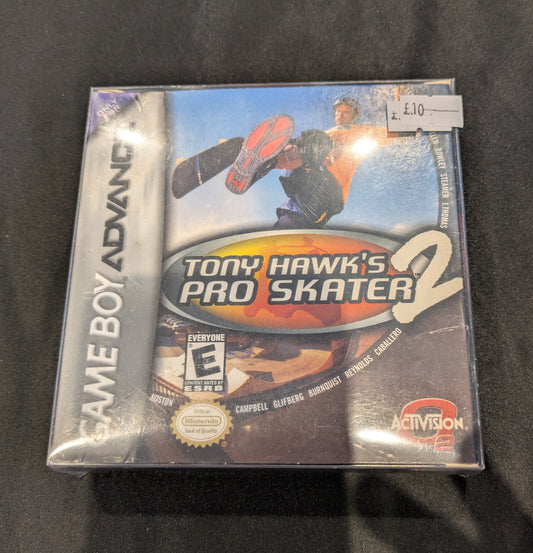 GAME BOY ADVANCE GAME TONY HAWKS PRO SKATER 2 BOXED