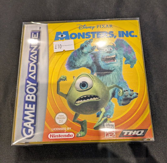 GAME BOY ADVANCE GAME MONSTER INC BOXED