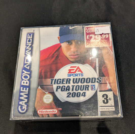 GAME BOY ADVANCE GAME TIGER WOODS PGA TOUR 2004 BOXED