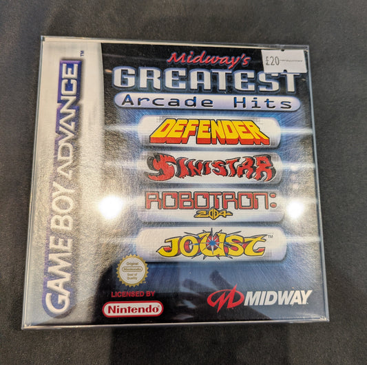 GAME BOY ADVANCE GAME GREATEST ARCADE HITS BOXED
