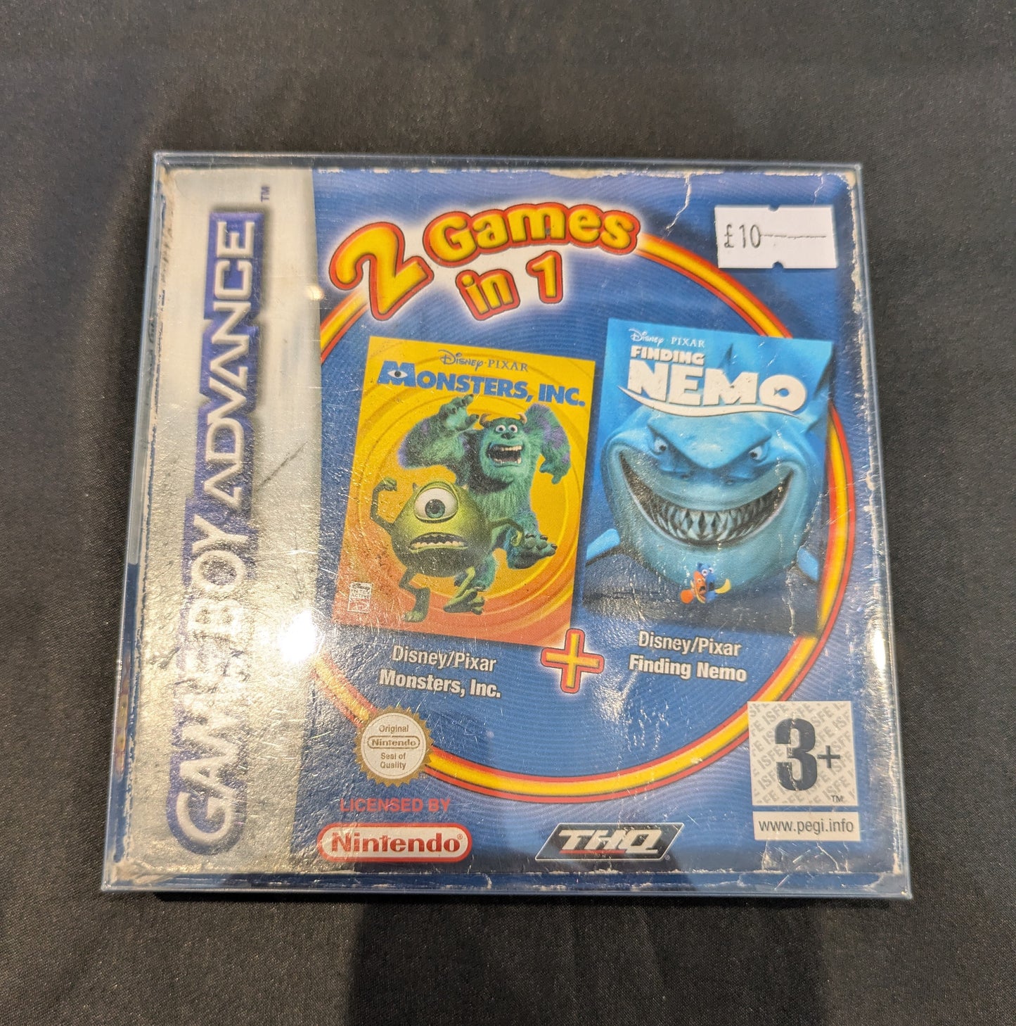 GAME BOY ADVANCE GAME 2 GAMES IN ONE BOXED