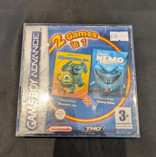 GAME BOY ADVANCE GAME 2 GAMES IN ONE BOXED