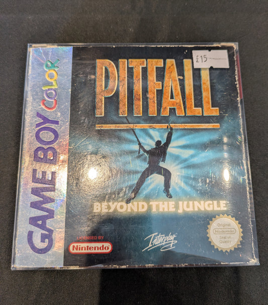 GAME BOY COLOR GAME PITFALL BOXED