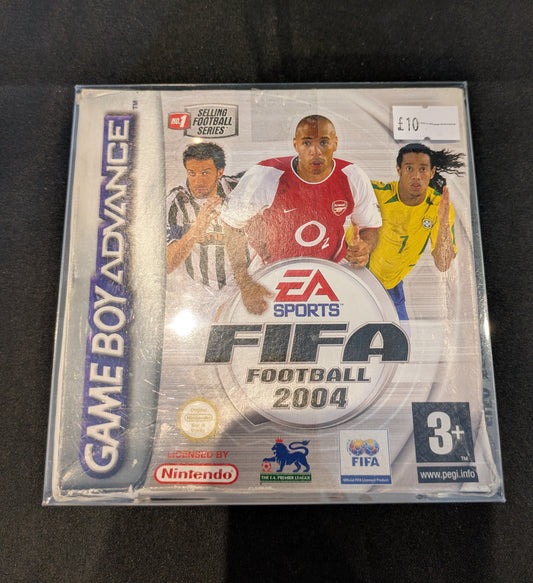 GAME BOY ADVANCE GAME FIFA FOOTBALL 2004 BOXED